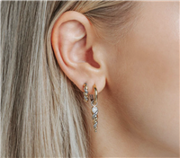 Ohrringe Ti Sento Milano Dame Charming in Silber Zirconia 78020ZY - 78020ZY